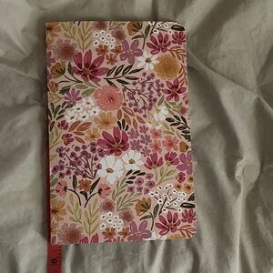 Floral Pocket Notebook — Pink Botanical Cover